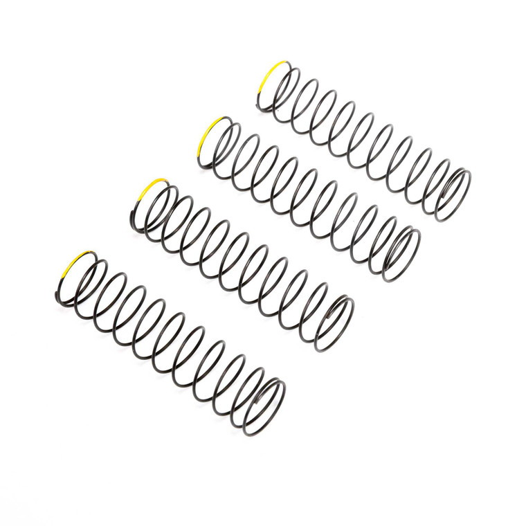 Losi - Shock Springs Soft, Yellow (4): Mini Lmt - 213015