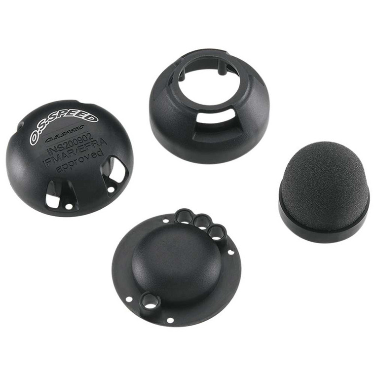 OS Engines - 72414000 Induction Silencer .12/.21 Ins - G2350