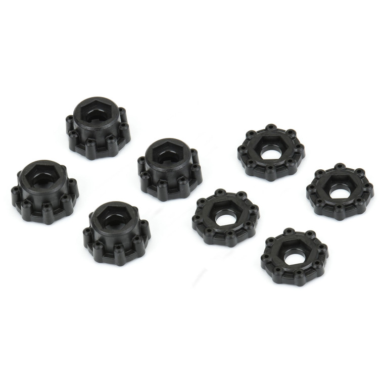 Pro-line Racing - 8x32 To 17mm Hex Adapters For 8x32 3.8 Wheels - 634500