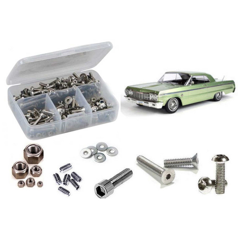RC Screwz - Stainless Steel Screw Kit: Redcat 1964 Impala - RER076