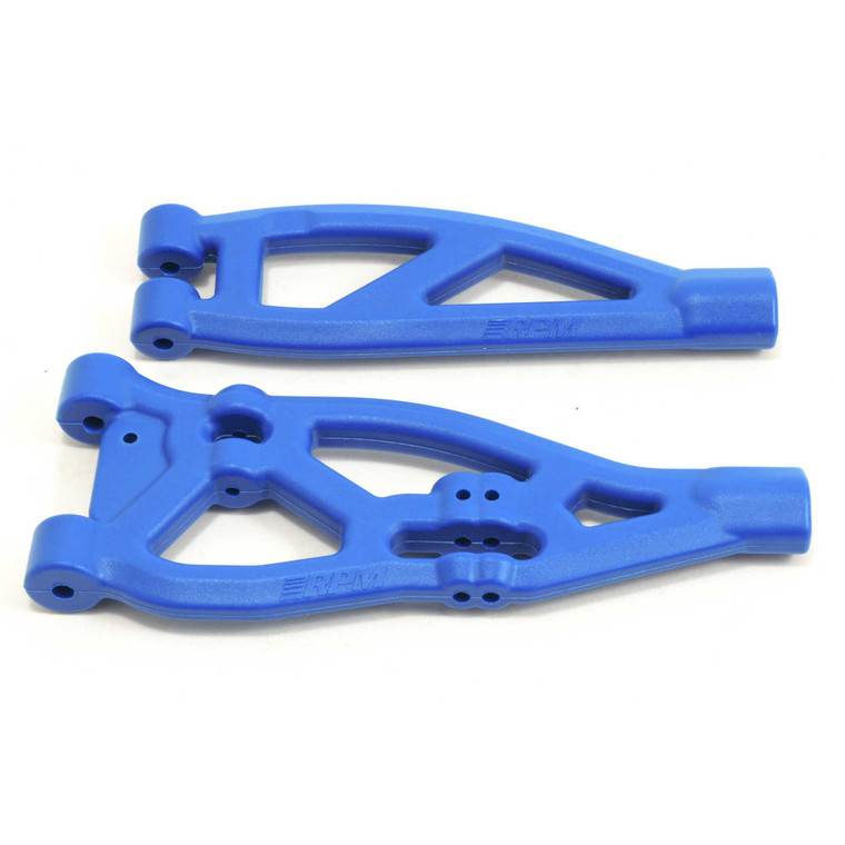 RPM - Front Upper & Lower A-arms For Arrma 1:8, Blue - 81485
