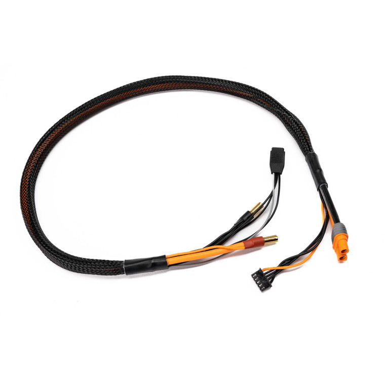 Spektrum - Pro Series Race 4s Charge Cable: Ic3/5mm 2' - XCA330