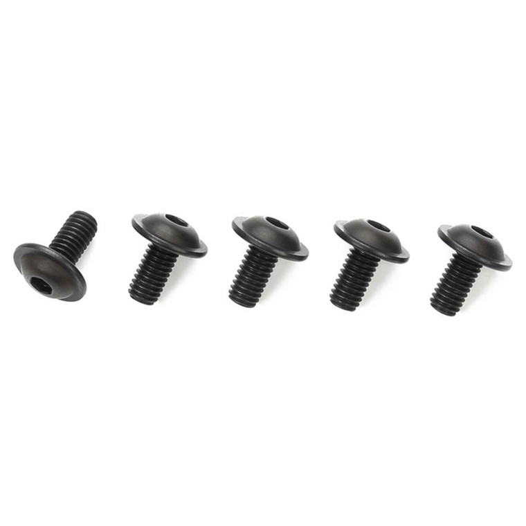 Tamiya - 3x6mm Steel Flanged Screws (5pcs.) - 22008 Tamiya - 3x6mm Steel Flanged Screws (5pcs.) - 22008