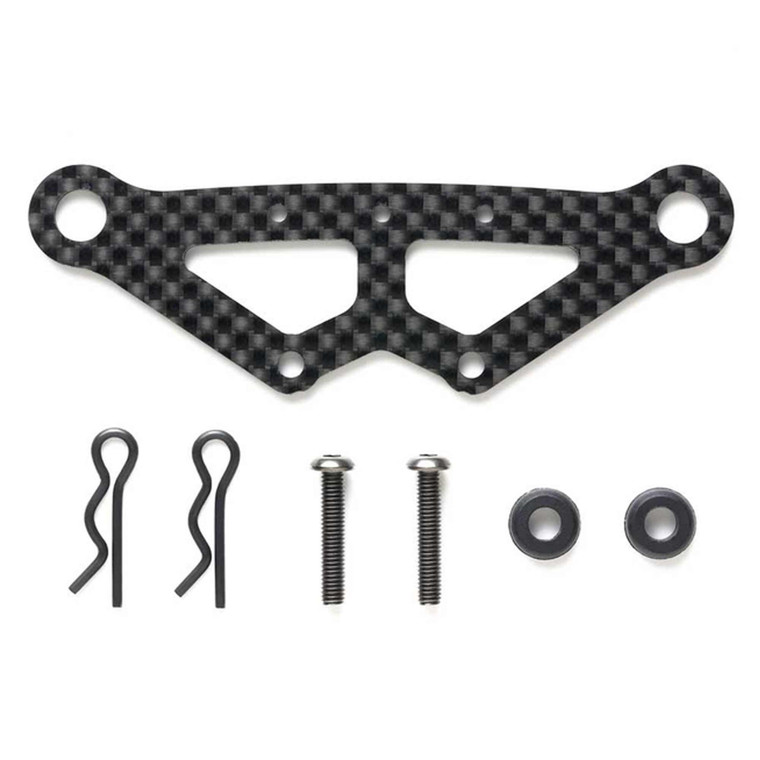 Tamiya - Xv-02 Carbon Bumper Support - 22073
