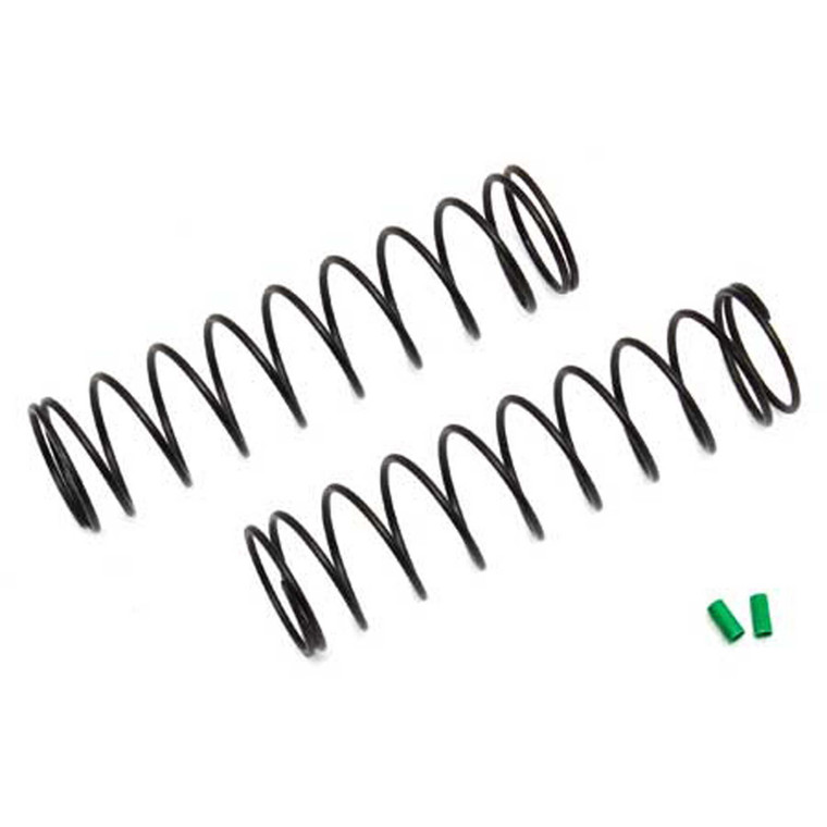 Team Associated - 12mm Shock Springs, 72mm, Green, 2.20 Lb/in - 91639