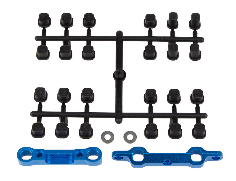 Team Associated - DR10 FT Arm Mount Set, Aluminum - 72014