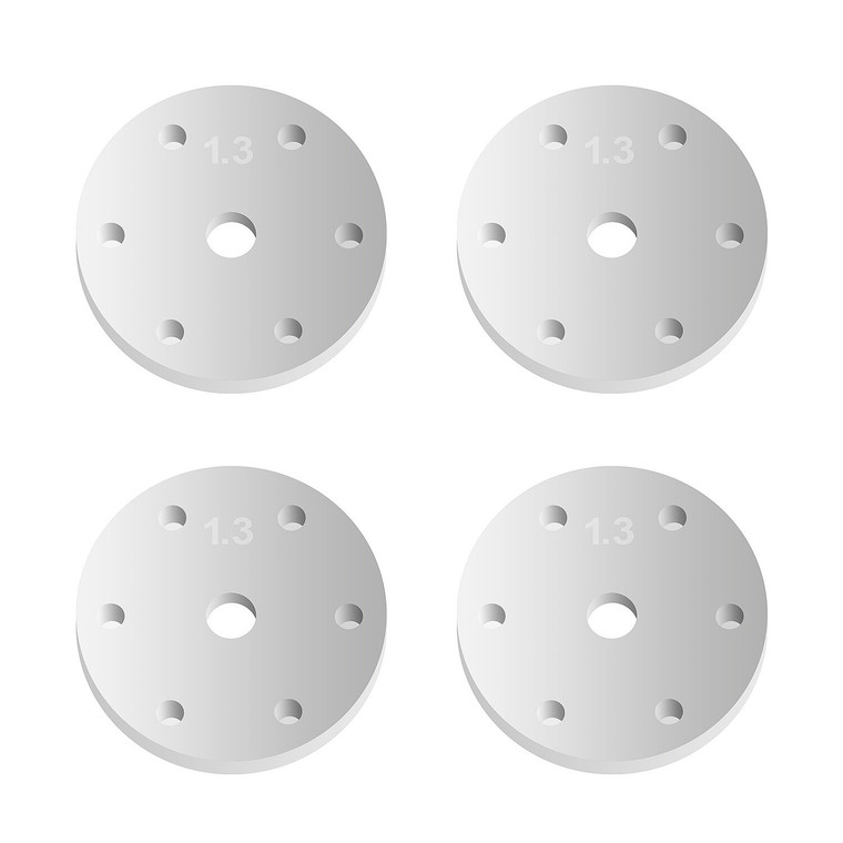 Team Associated - Ft 16mm Shock Piston, 6x1.3mm, Flat - 81202