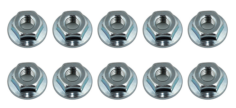 Team Associated - Nuts, M4 Serrated Wheel Nuts - 91826