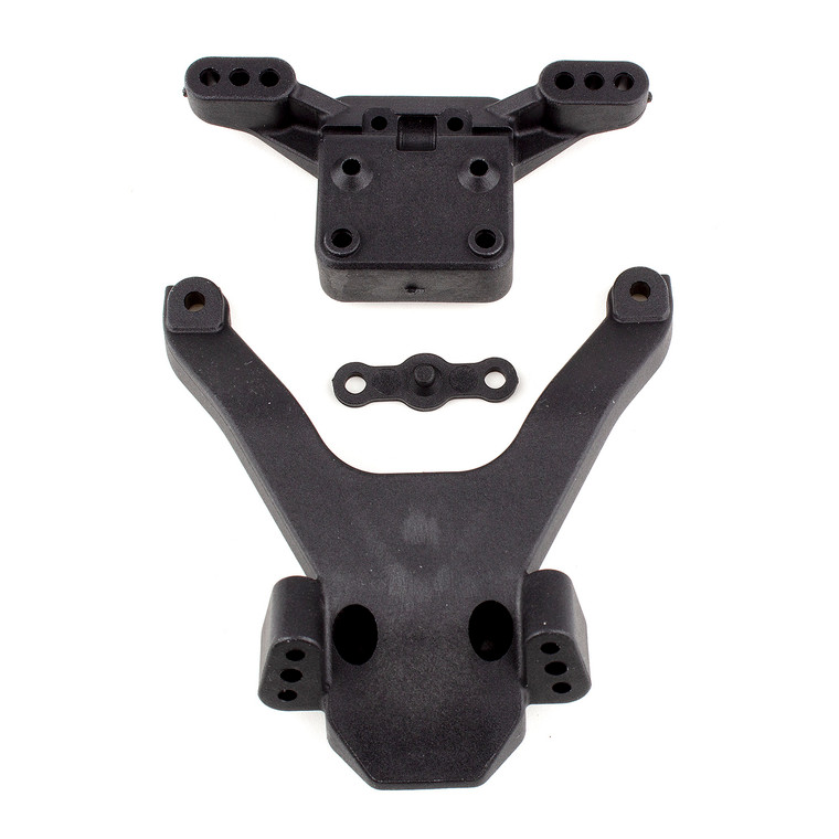 Team Associated - RC10B6.3 Front Top Plate and Ballstud Mount - 91884