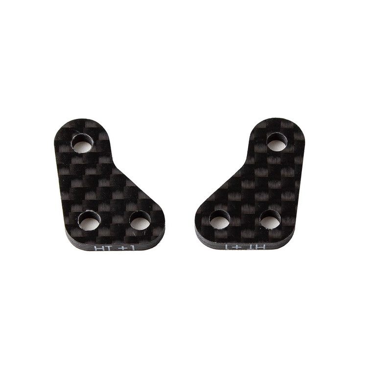 Team Associated - Rc10b6.3 Ft Carbon Fiber Steering Block Arms Ht +1 - 91902