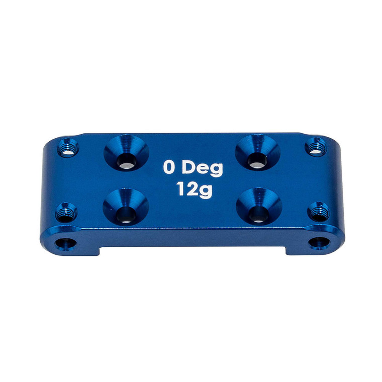 Team Associated - Rc10b6.4 Front Bulkhead Blue Aluminum - 91987