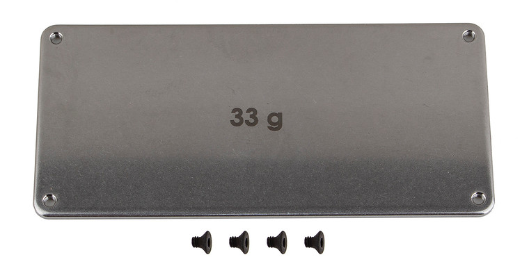 Team Associated - RC10B6.4 FT 33g ESC Weight, Steel - 91977