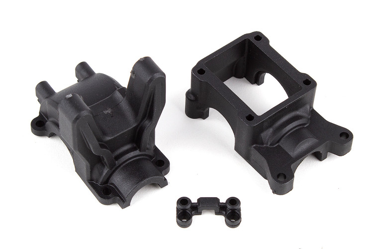 Team Associated - RC10B74.2 FT Rear Gearbox, Carbon - 92327