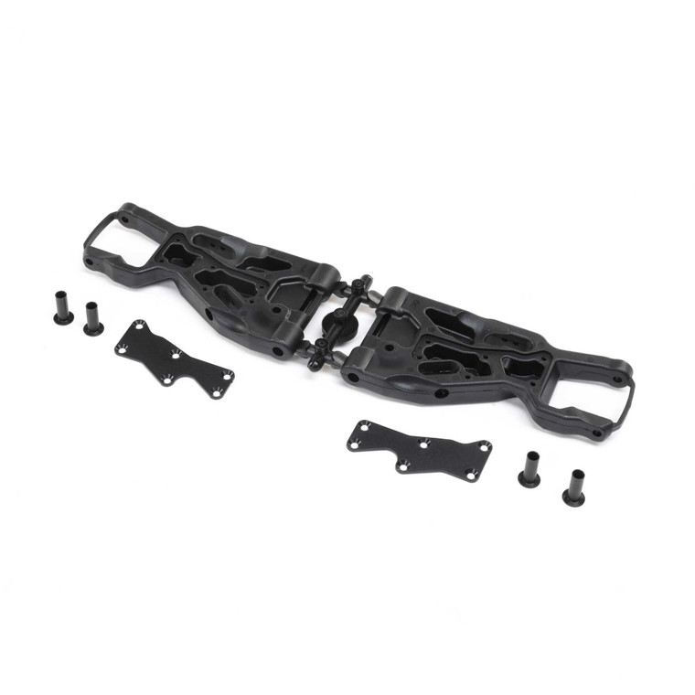 Team Losi Racing - Front Arm Set W/inserts: 8x, 8xe 2.0 - 244086
