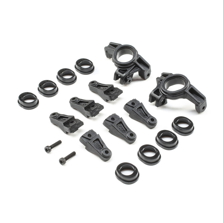 Team Losi Racing - Front Spindle Set: 22 5.0 - 234106