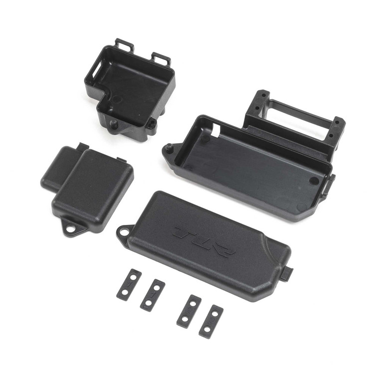 Team Losi Racing - Servo & Receiver Mounts: 8x 2.0 - 241077