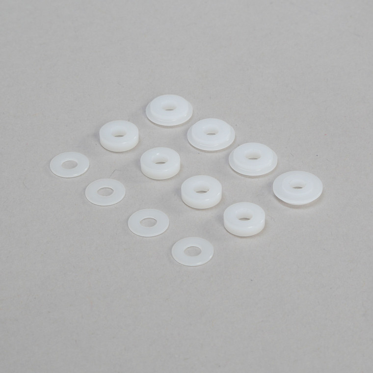 Team Losi Racing - Shock Guide & Bushing Set, 3.5mm: 8x - 344032