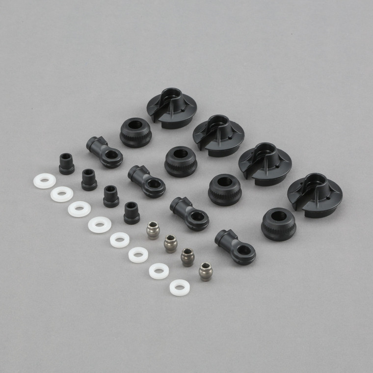 Team Losi Racing - Shock Plastics And Balls (4): 5b, 5t, Mini - 253002 Team Losi Racing - Shock Plastics And Balls (4): 5b, 5t, Mini - 253002