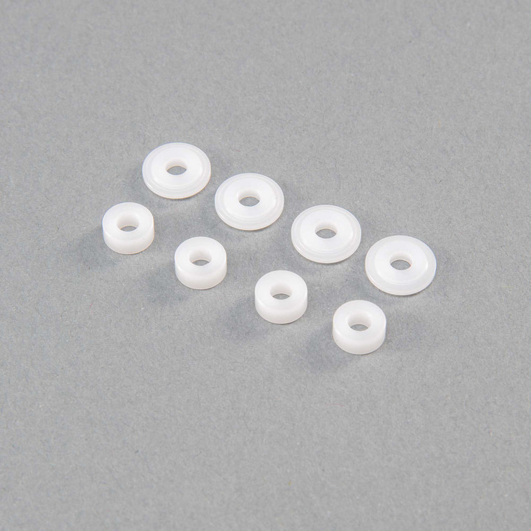 Team Losi Racing - Shock Seal Bushings, Machined, G3 3mm V2 (4) - 233061