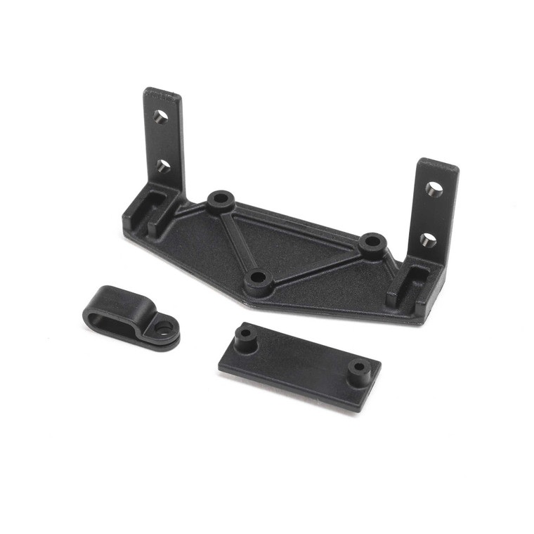 Team Losi Racing - Switch Mount & Wire Clip: 8x, 8xe 2.0 - 241072