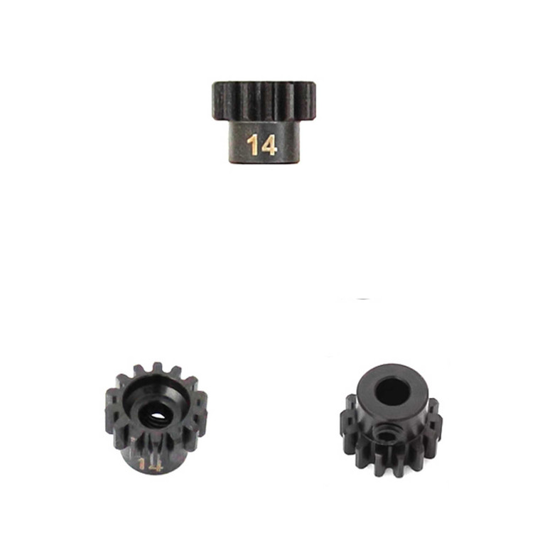 TEKNO RC - M5 Pinion Gear (14t, Mod1, 5mm Bore, M5 Set Screw) - 4174