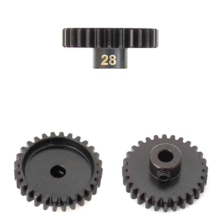 TEKNO RC - M5 Pinion Gear (28t, Mod1, 5mm Bore, M5 Set Screw) - 4188
