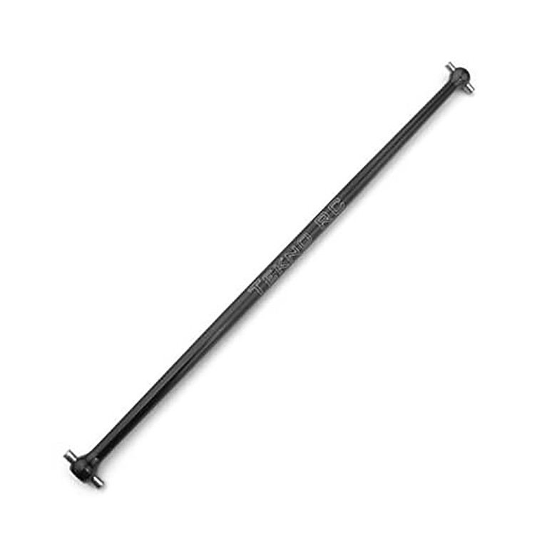 TEKNO RC - Tapered Driveshaft, Ctr/fr, Black Alum: Eb48/et48 - 5191