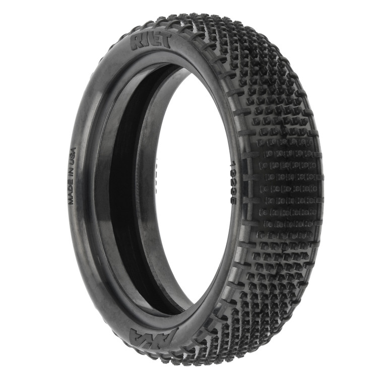 AKA PRODUCTS - 1/10 Rivet Med Carpet 2wd Fr Off-rd Bggy Tires (2) - 13235HR