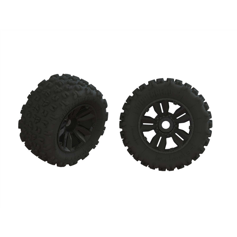 Arrma - Dboots 'copperhead2 Sb Mt' Tire Set Glued (1 Pair) - 550061 Arrma - Dboots 'copperhead2 Sb Mt' Tire Set Glued (1 Pair) - 550061