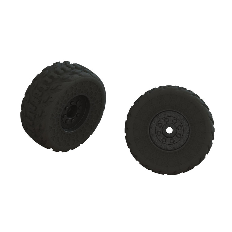 Arrma - Dboots Fireteam Tire Set Glued (1 Pair) - 550107