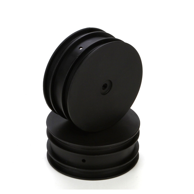 ECX - Front Wheel, Black (2): 1:10 2wd Boost - 43000