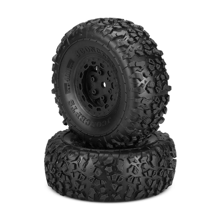 Jconcepts - Landmine Tire, Yellow Compound, On 3393b Wheel (2) - 40113095
