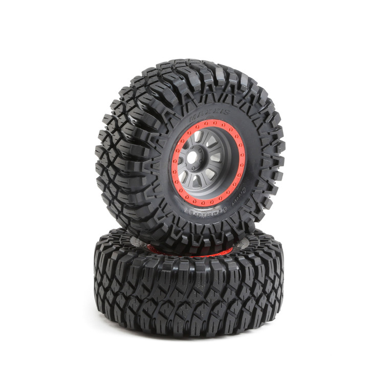 Losi - Maxxis Creepy Crawlerlt,silvermntd(2):superrockrey - 45029