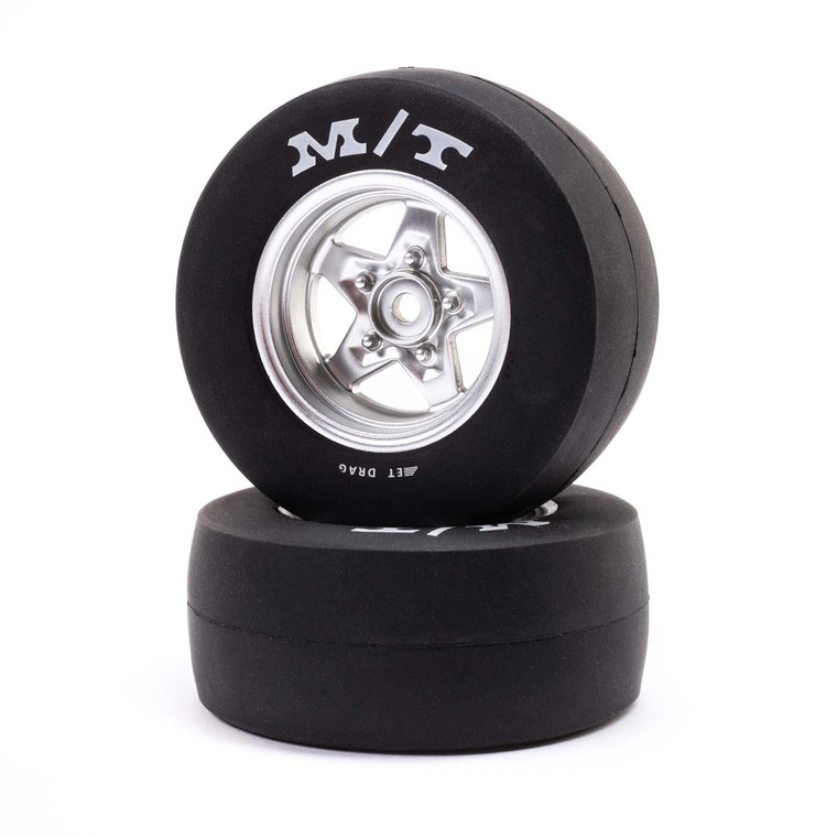 Losi - Mickey Thompson, Rear Tire, Premounted: Mini Drag - 41041