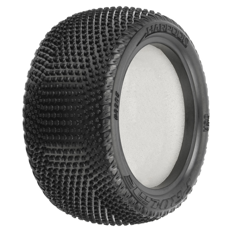 Pro-line Racing - 1/10 Harpoon Cr4 Rear 2.2 Carpet Buggy Tires (2) - 8305304