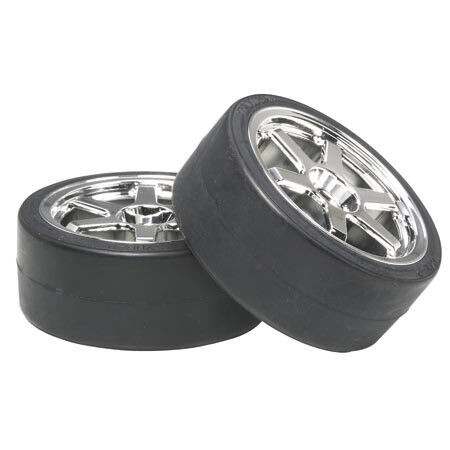 Tamiya - Tires/wheels (2): Drift Type D, 26mm - 53960