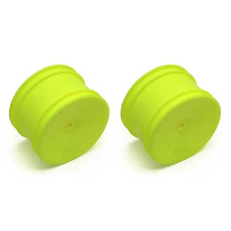 Team Associated - Buggy Rear Hex Wheels, Yellow - 9696