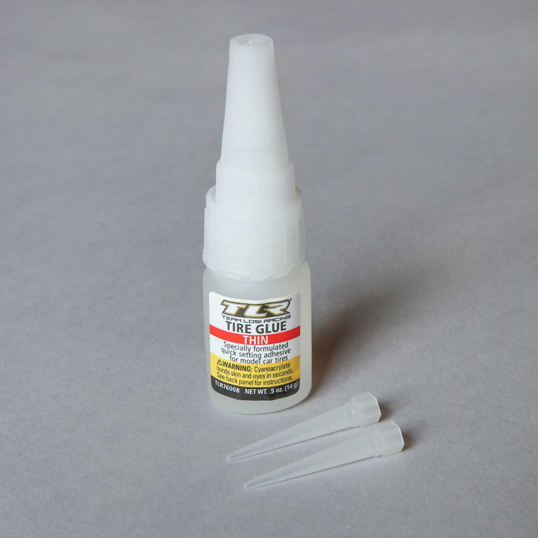 Team Losi Racing - Tire Glue,.5oz, Thin - 76008 Team Losi Racing - Tire Glue,.5oz, Thin - 76008