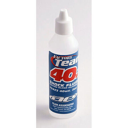 Team Associated - Silicone Shock Fluid,40wt 2oz  500 Cts - 5423
