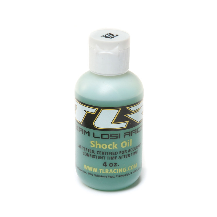 Team Losi Racing - Silicone Shock Oil, 25wt, 250cst, 4oz - 74022 Team Losi Racing - Silicone Shock Oil, 25wt, 250cst, 4oz - 74022