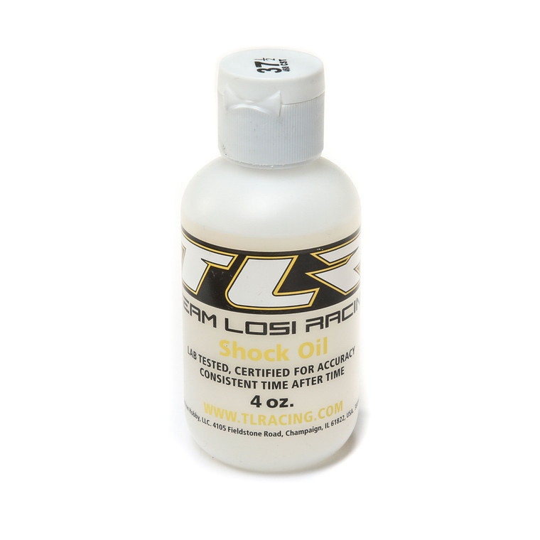 Team Losi Racing - Silicone Shock Oil, 37.5wt, 468cst, 4oz - 74030