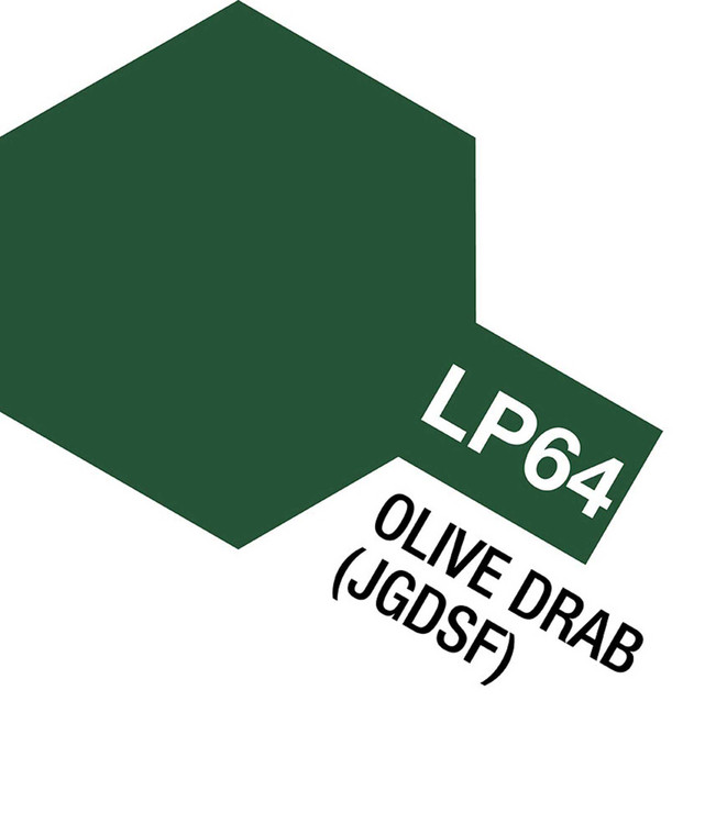 Tamiya - Lacquer Paint Lp-64 Olive Drab (jgsdf) 10 Ml - 82164 Tamiya - Lacquer Paint Lp-64 Olive Drab (jgsdf) 10 Ml - 82164