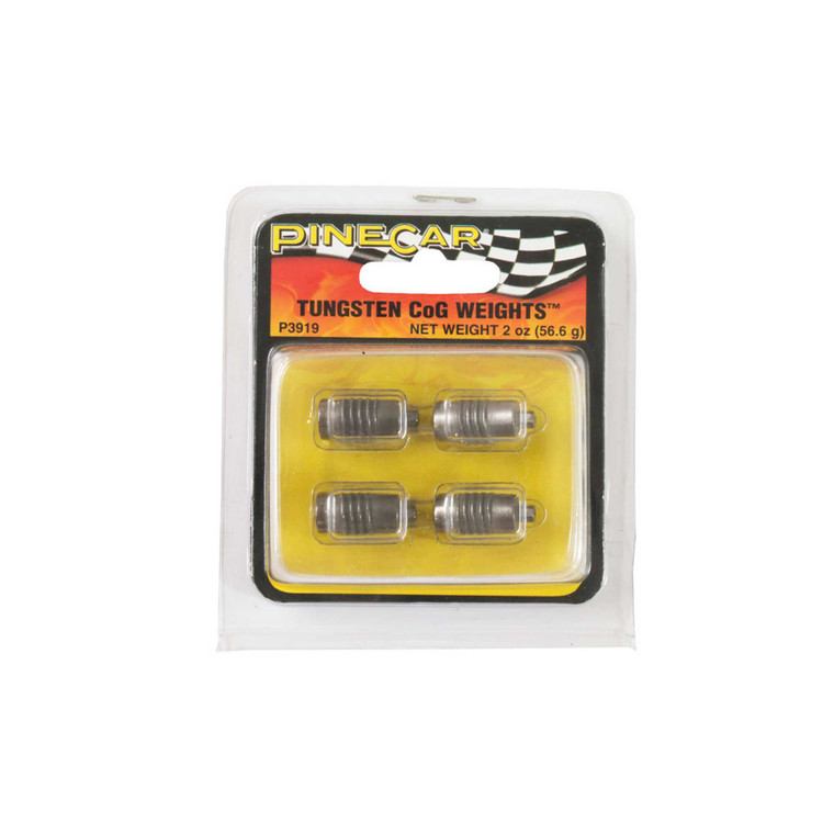 Pinecar - Tungsten Cog/center Of Gravity Weight Set (2) - 3919