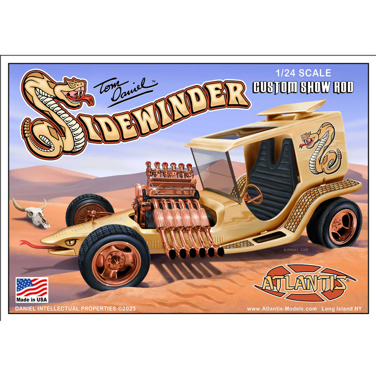 Atlantis - Tom Daniel Sidwinder Custom Show Rod - M2210
