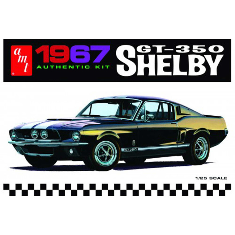 Round 2 - 1/25 '67 Shelby Gt350, White - 800