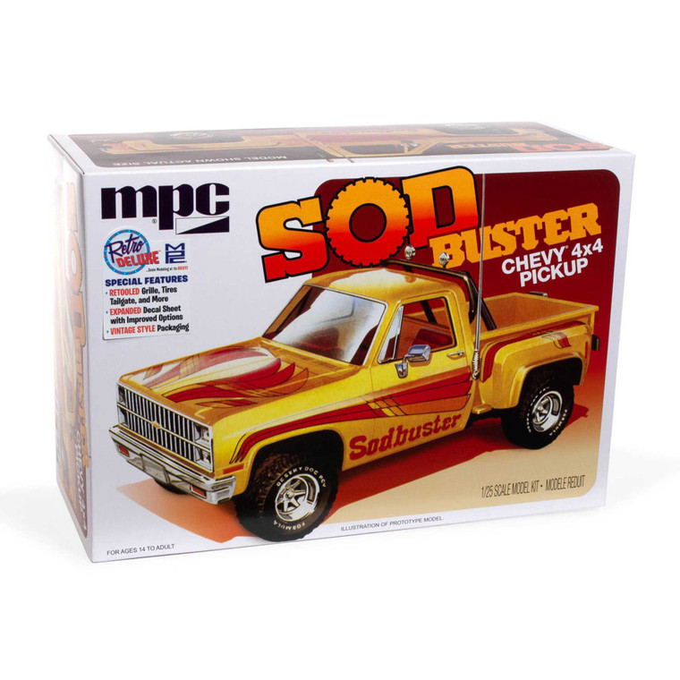 ROUND 2 - 1981 Chevy Stepside Pickup Sod Buster 1/25 - 972