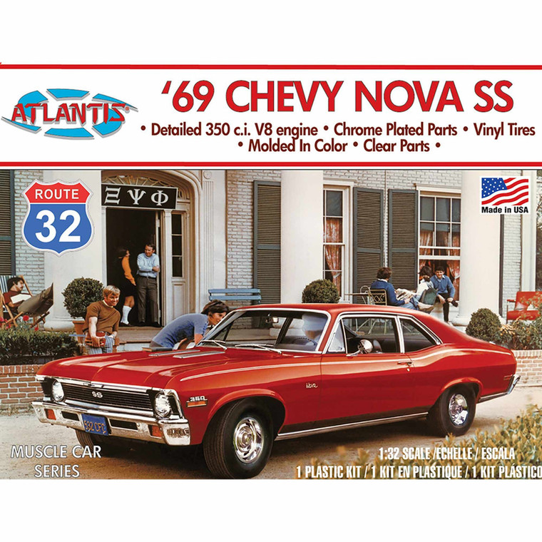 Atlantis - 1969 Chevy Nova Ss Route 32  1:32 - M2006