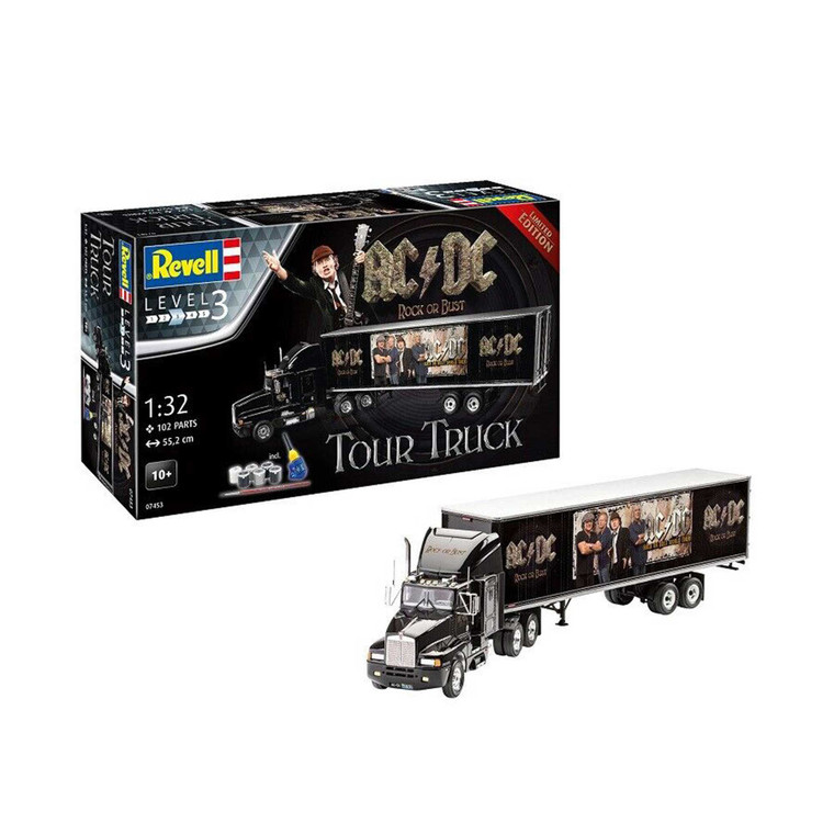 Revell Monogram - 1/32 Ac/dc Tour Truck - Gift Set - 807453 Revell Monogram - 1/32 Ac/dc Tour Truck - Gift Set - 807453