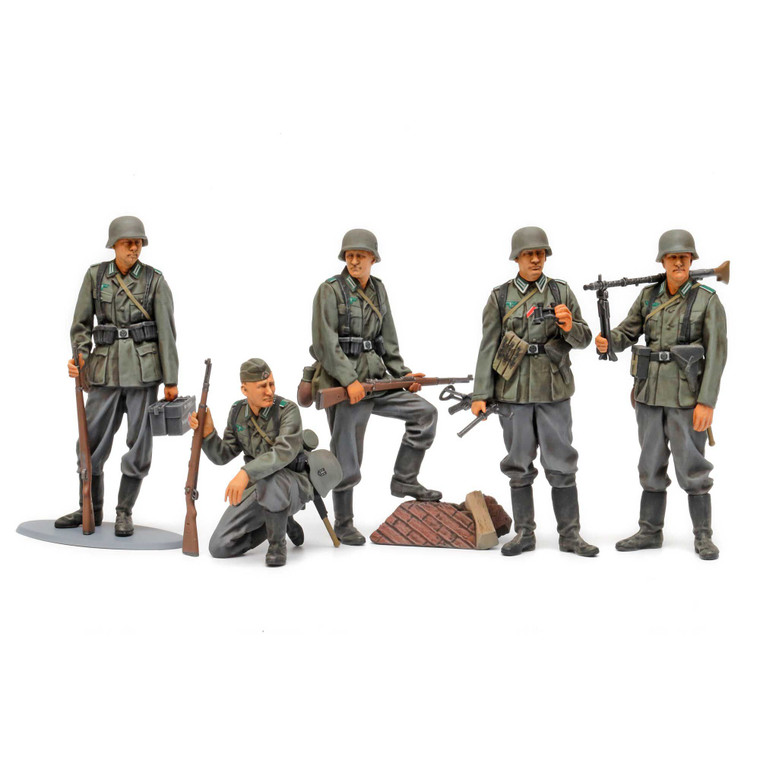 Tamiya - 1/35 German Infantry Set Mid Wwii - 35371