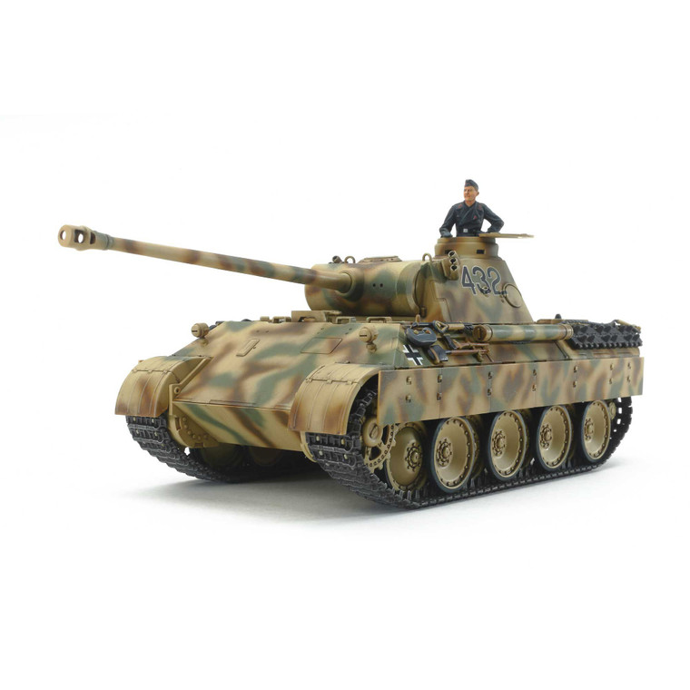 Tamiya - 1/48 German Tank Panther Ausf D - 32597 Tamiya - 1/48 German Tank Panther Ausf D - 32597
